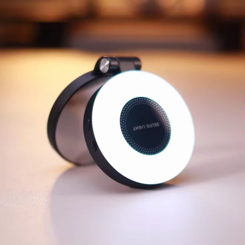 Illuminate Your Selfies: 360° Magnetic LED Phone Light for Stunning Photos